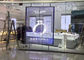 affichage à LED en verre transparent 2000cd de 3.91mm pour des magasins de spécialités